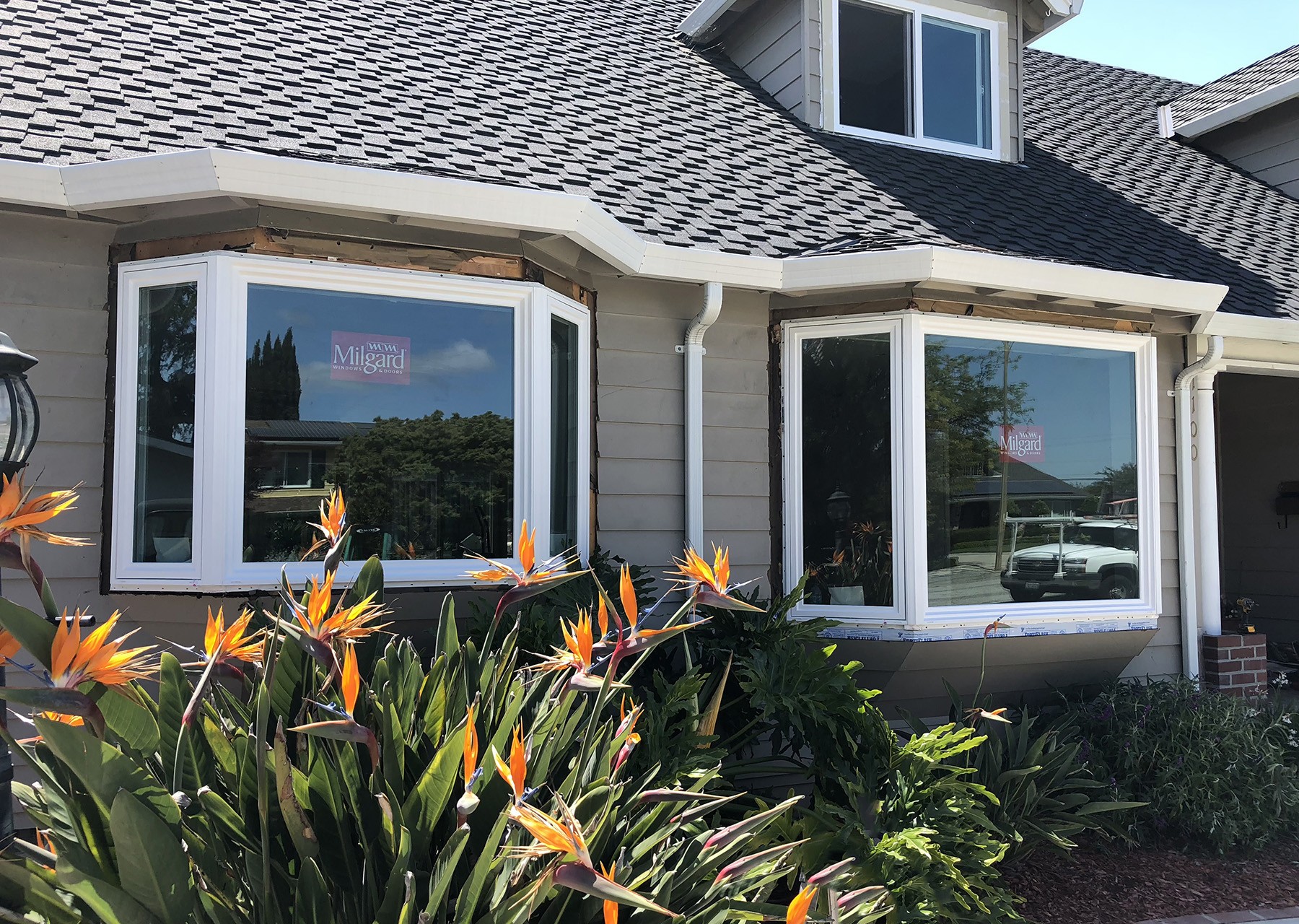 Bay windows from a Bay Glass & Shower job